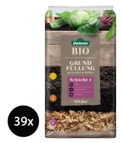 Dehner Bio Hochbeet Grundfüllung, 39 X 50 Liter