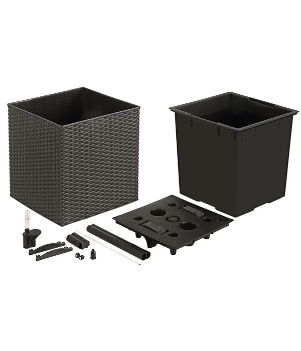 Dehner Kunststoff-Pflanztopf Dallas, Quadratisch, Ca. B35/H34/T35 Cm 3 Dehner Kunststoff-Pflanztopf Dallas, Quadratisch, Ca. B35/H34/T35 Cm – Bild 3