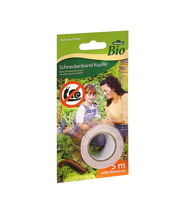 Dehner Bio Schneckenband Kupfer, 5 M 1 Dehner Bio Schneckenband Kupfer, 5 M