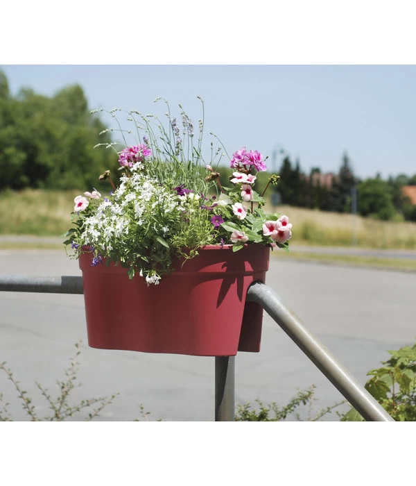 KHW Kunststoff-Geländertöpfe-Set, 57,5 X 28 X 27 Cm, 2-teilig 3 KHW Kunststoff-Geländertöpfe-Set, 57,5 X 28 X 27 Cm, 2-teilig – Bild 3