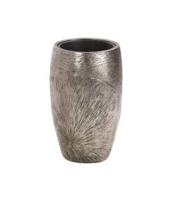 Dehner Polystone-Topf Moskau, Rund, Anthrazit, Ca. Ø45/H73 Cm