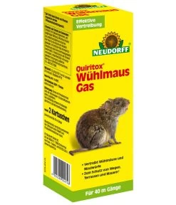 Neudorff Quiritox® Wühlmaus Gas, 2 Kartuschen