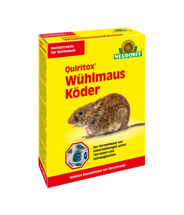 Neudorff Quiritox® Wühlmaus Köder, 200 G 1 Neudorff Quiritox® Wühlmaus Köder, 200 G