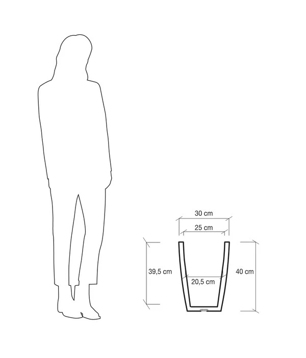 Farmet Kunststoff-Pflanzkübel Hydra 3 Farmet Kunststoff-Pflanzkübel Hydra – Bild 3