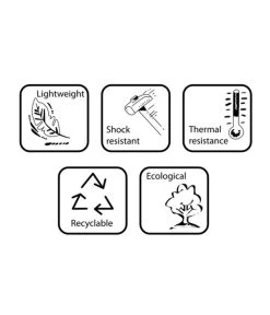 Farmet Kunststoff-Topf-Set Hydra, Konisch, Anthrazit, 2-teilig -Gartenpflanzen Verkauf 4183182 WE DE 005 HYDRARunderPflanzkuebelDurchmesser30cm40cmhochDUNKELANTHRAZIT