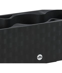 Dehner Kunststoff-Kasten Mona, Trio, Ca. B40/H14/T14 Cm -Gartenpflanzen Verkauf 4320768 PR DE 001 TopfMonaTrioAnthrazitDehnerExpressHerzig