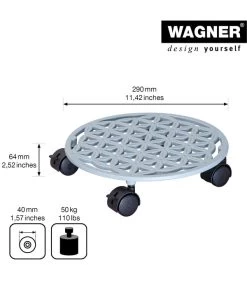 Wagner Pflanzroller, Ø 29 Cm 10 Wagner Pflanzroller, Ø 29 Cm -Gartenpflanzen Verkauf 4426243 WE DE 001 PflRollerMultiGusseisen