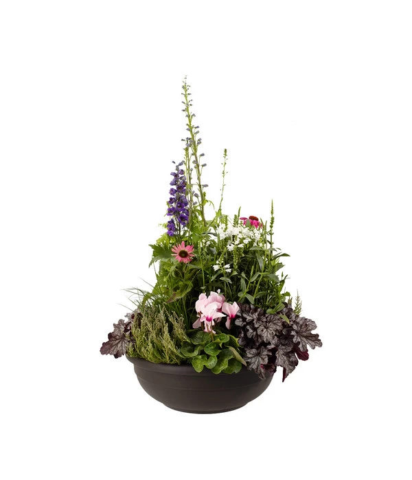 Vasar Kunststoff-Schale Aurora, Rund, Terrakotta 3 Vasar Kunststoff-Schale Aurora, Rund, Terrakotta – Bild 3