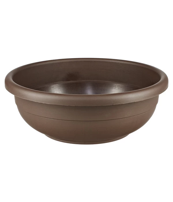 Vasar Kunststoff-Schale Aurora, Rund, Terrakotta 1 Vasar Kunststoff-Schale Aurora, Rund, Terrakotta