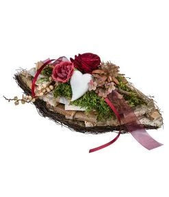 Grabgesteck Sören, Oval, Ca. B26/H11/T12 Cm