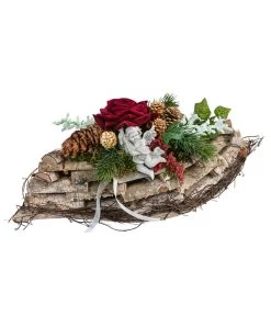 Grabgesteck Sören, Oval, Ca. B32/H16/T16 Cm