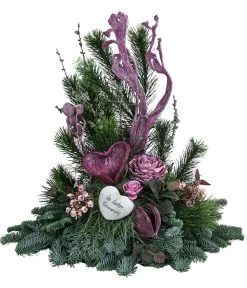 Grabgesteck Unvergessen, Ca. B60/H60/T40 Cm