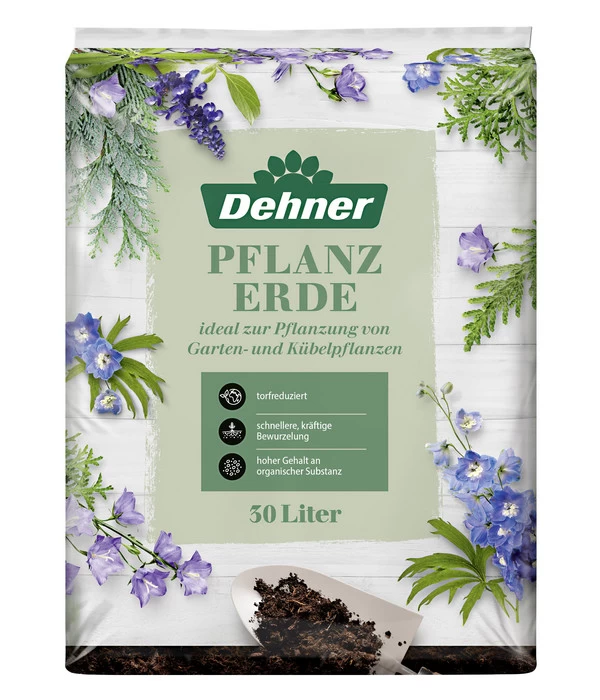 Dehner Pflanzerde, 60 X 30 Liter 2 Dehner Pflanzerde, 60 X 30 Liter – Bild 2