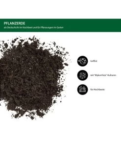 Dehner Bio Hochbeet Pflanzerde, 48 X 40 Liter 5 Dehner Bio Hochbeet Pflanzerde, 48 X 40 Liter -Gartenpflanzen Verkauf 6632855 WE IG 001 DehnerBioHochbeetPflanzerde40l