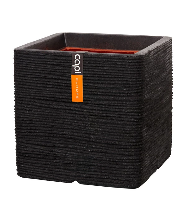 Capi Europe Kunststoff-Topf Rib, Quadratisch 1 Capi Europe Kunststoff-Topf Rib, Quadratisch