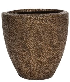 Fleur Ami Kunststoff-Topf Coral, Konisch, Bronze