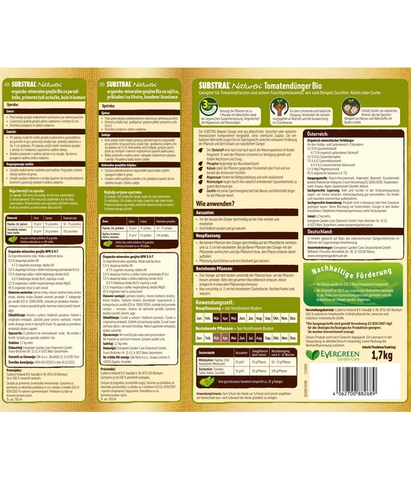 Substral® Naturen® Tomatendünger, 1,7 Kg 2 Substral® Naturen® Tomatendünger, 1,7 Kg – Bild 2